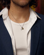 Mini Guadalupe X Mediterranean Olive stack - silver