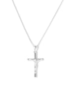 The Crucifix Cross Chain - Silver