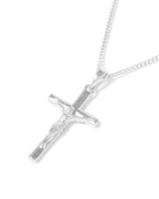 The Crucifix Cross Chain - Silver