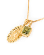 Our Lady of Guadalupe x Mediterranean Olive stone stack - Gold