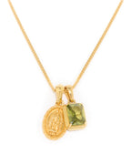 Mini Guadalupe X Mediterranean Olive stone stack - Gold