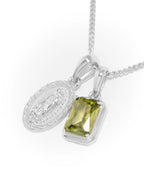 Mini Guadalupe X Mediterranean Olive stack - silver