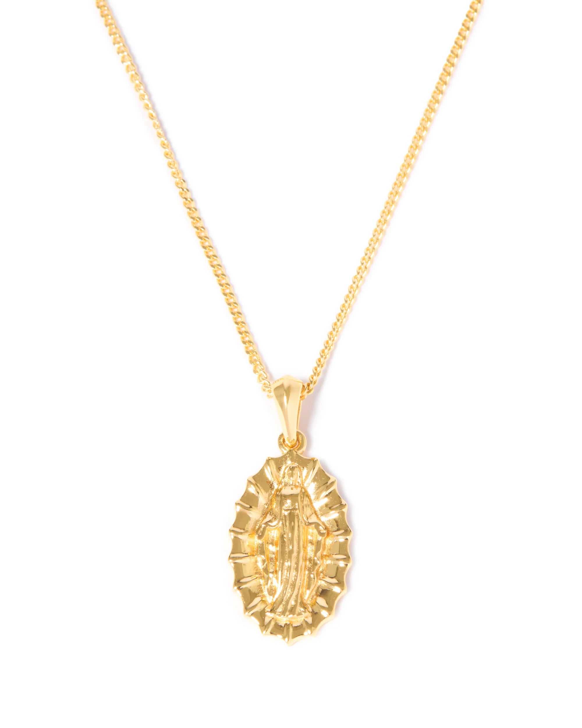 Our Lady of Guadalupe Chain - Gold