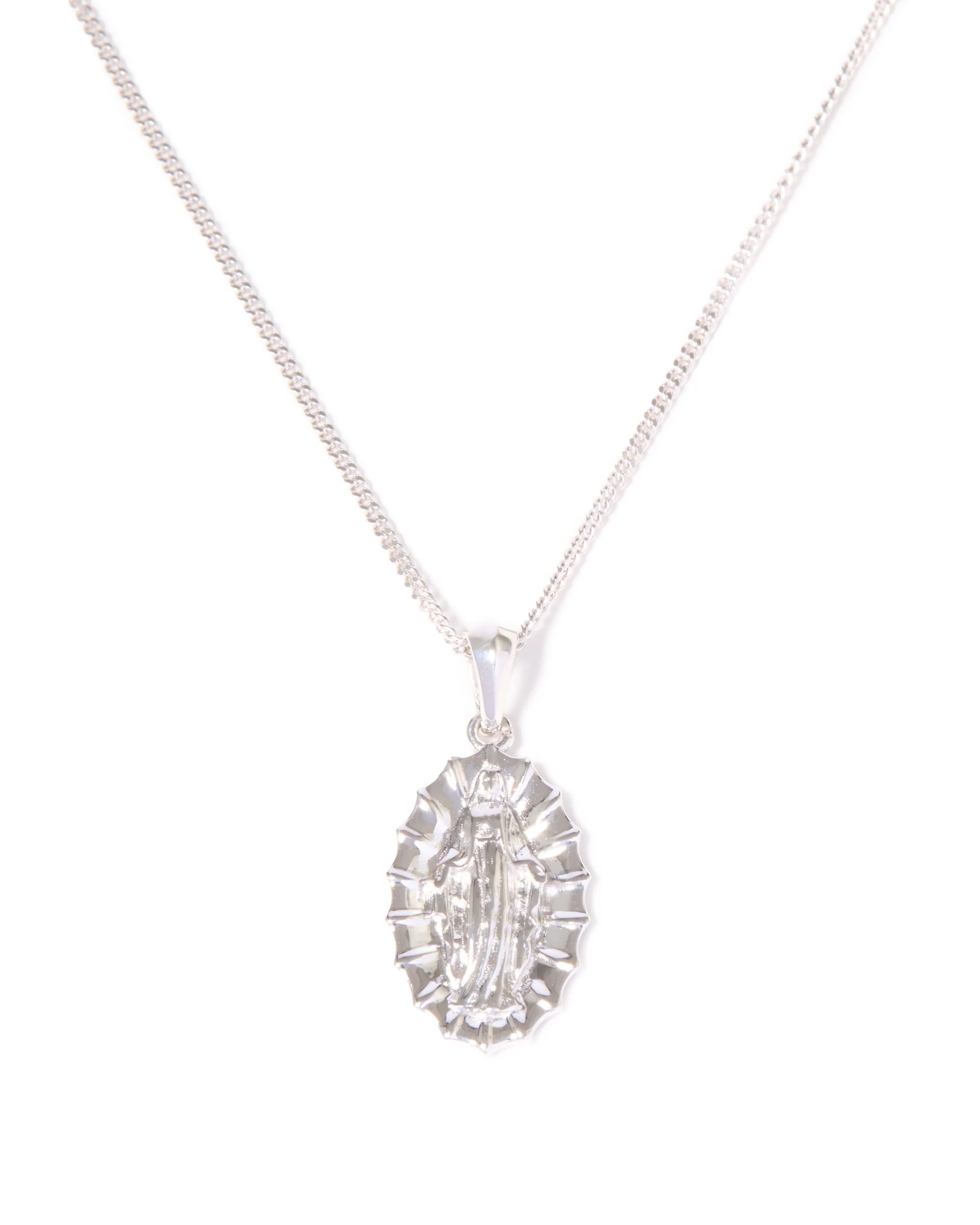 Our Lady of Guadalupe Chain - Silver