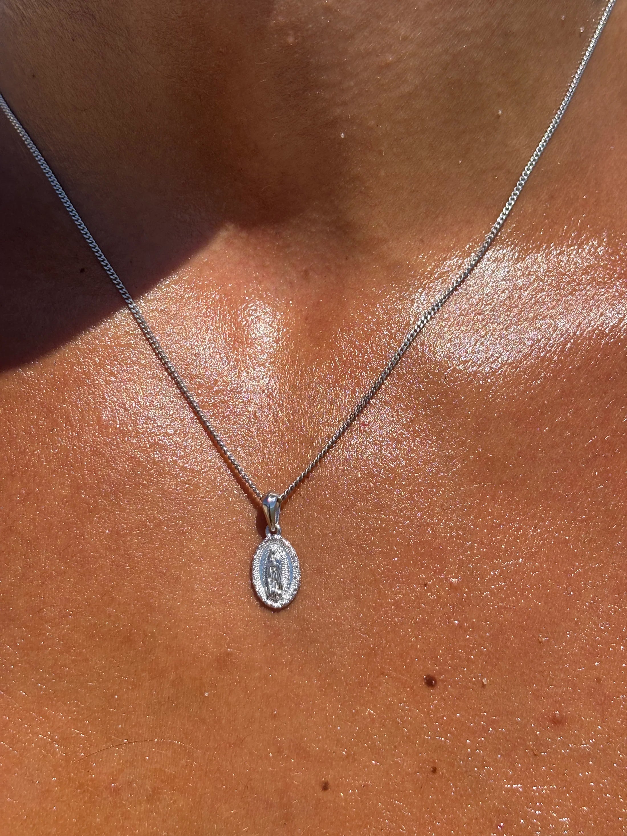 Mini Guadalupe - Silver