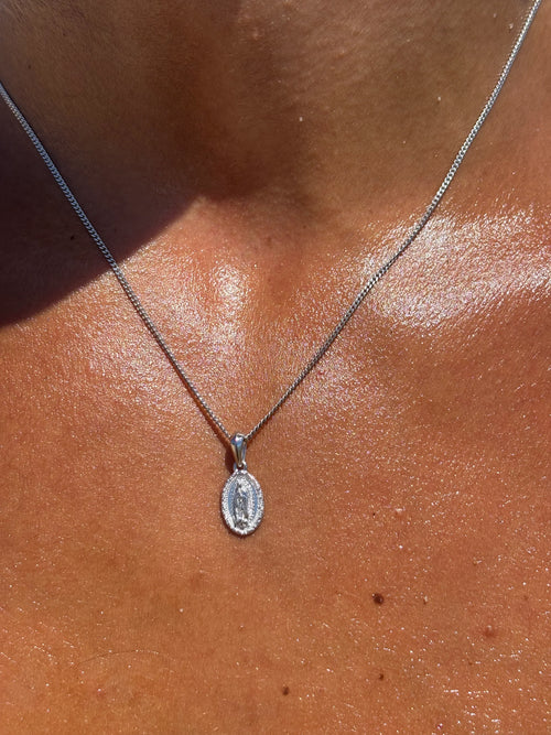 Mini Guadalupe - Silver