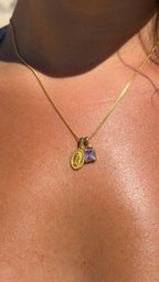 Mini Guadalupe x Lavender stone stack - Gold