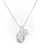 The Guardian x Lavender stone stack - Silver