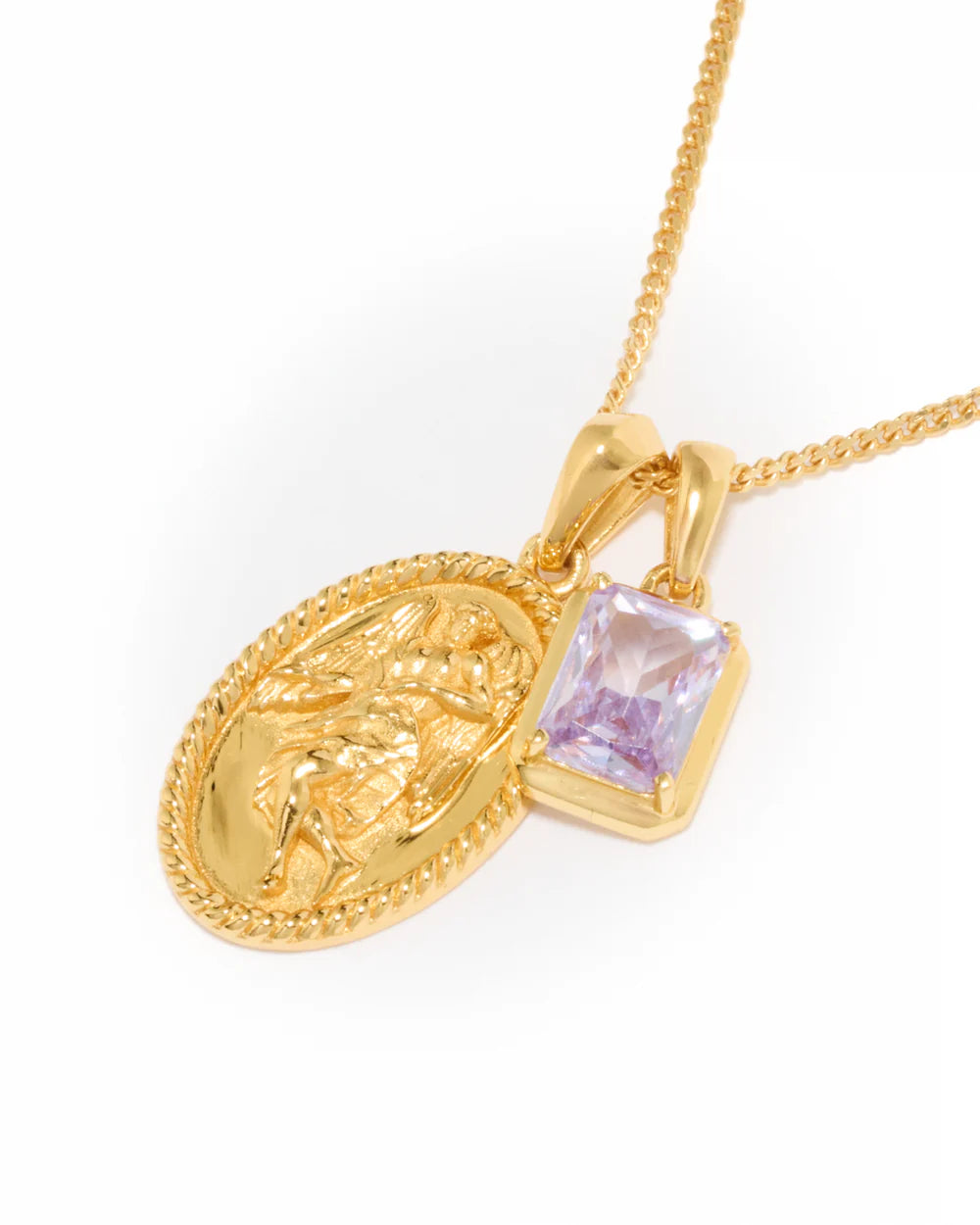 The Guardian x Lavender stone stack - Gold