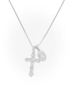 Motif Crucifix x Mini Guadalupe - Silver