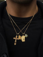 Mini Guadalupe - Gold