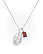 The Guardian x Lisbon red stone stack - Silver
