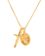 The Guardian x Crucifix Cross Stack - Gold